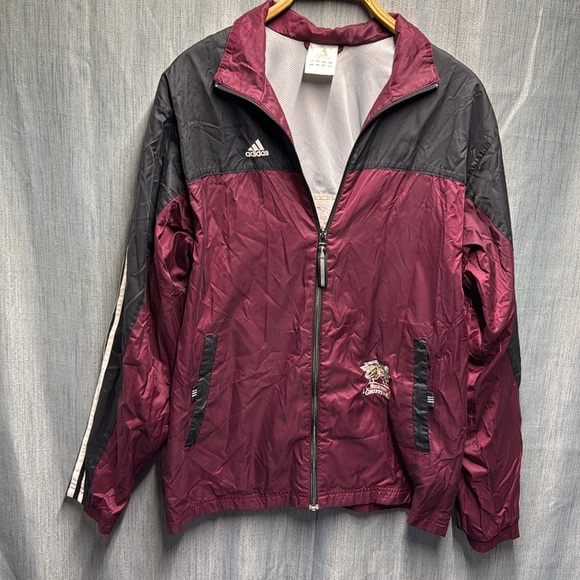 Adidas zip up track suit jacket size large - Picture 2 of 8